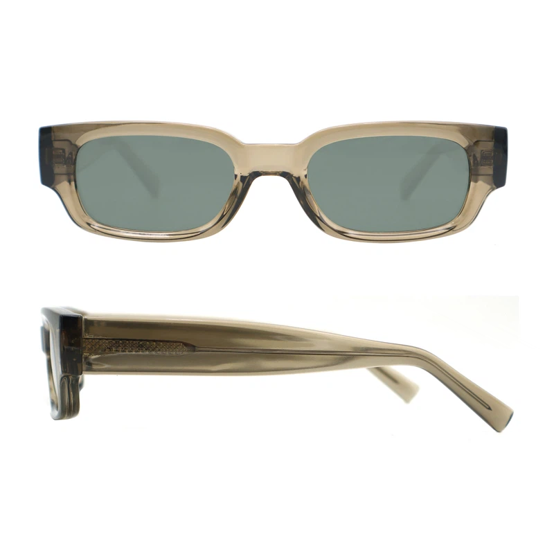 Vintage 80s Small Rectangle Unisex Sunglasses Men Women 490766-1 1 Vintage 80s Small Rectangle Unisex Sunglasses Men Women 490766-1 1