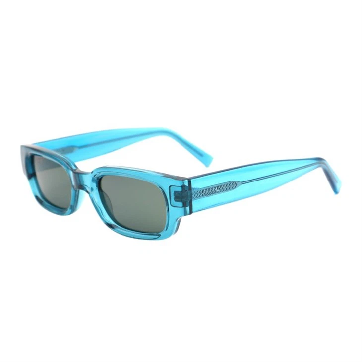 Vintage 80's Small Rectangle Unisex Sunglasses Men & Women 490766-1